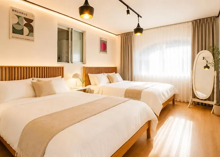 연지 White Linen House Appartement Séoul